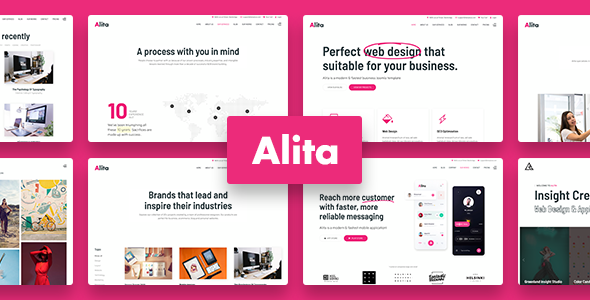 Alita - Web Studio WordPress Theme image