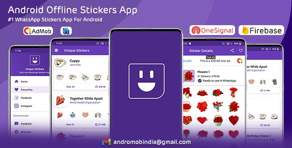 Android WhatsApp Stickers App (Offline) With Admob    