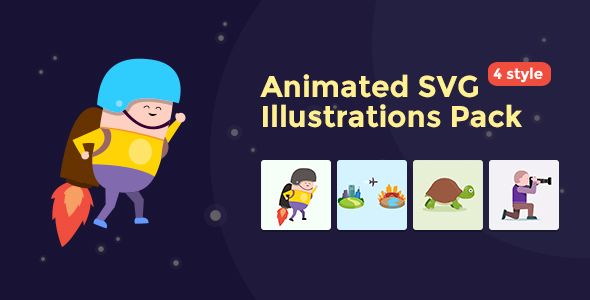 free animated svg illustrations