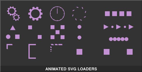 Animated SVG Loaders    