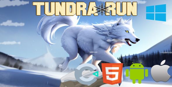 Arctic Tundra Run - HTML5 Game (Construct 3) Android  Mobile Games
