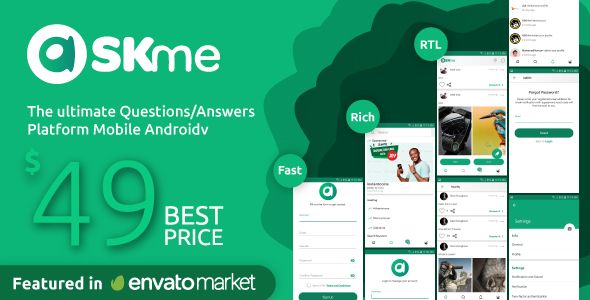 AskMe Android- Mobile Questions & Answers Social Network Application    