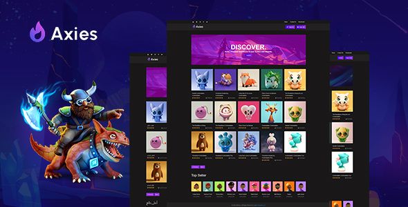 Axies - Premium Downloads Scripts System with Website.    