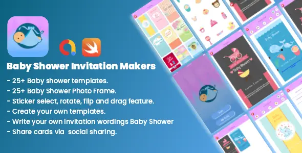 Baby Shower Invitation Photo Makers    