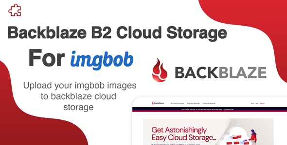 Backblaze B2 Cloud Storage Add-on For Imgbob    