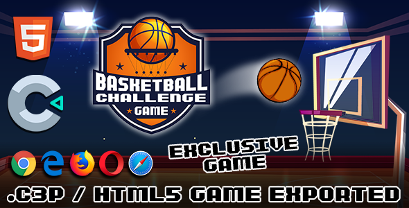 Basketball Challenge Game - HTML5 / Construct 3 Game    Games