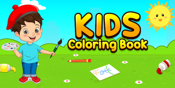 Best Kids Coloring Game + Ready For Publish + Easy Reskin    