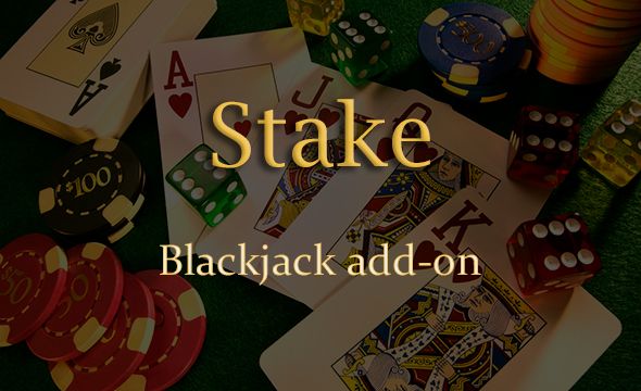 Blackjack Add-on for Stake Casino Gaming Platform    