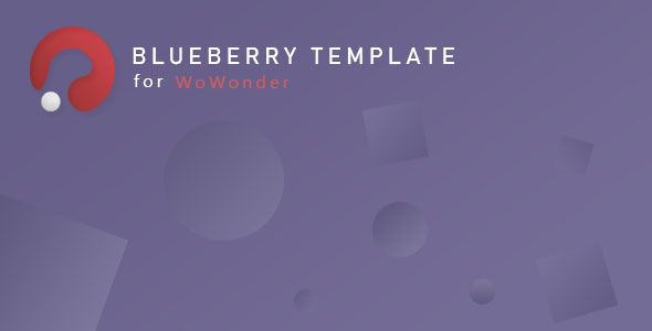 Blueberry - The Ultimate Welcome Page Themes For WoWonder    