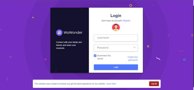 Blueberry - The Ultimate Welcome Page Themes For WoWonder - 1