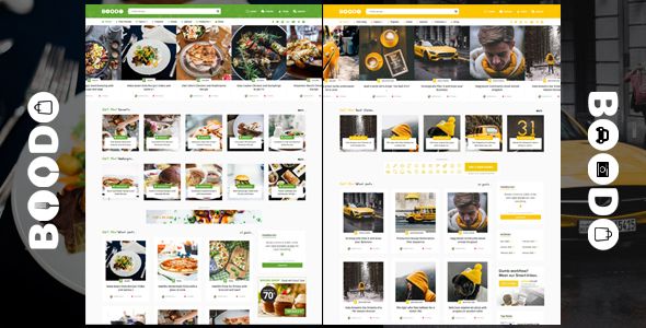 Boodo WP - Food and Magazine Shop WordPress Theme WordPress Blog Magazine, News Editorial  