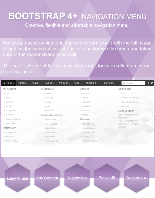 Bootstrap Navbar - 1
