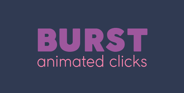 Burst Fireworks - Click Animation for WordPress
