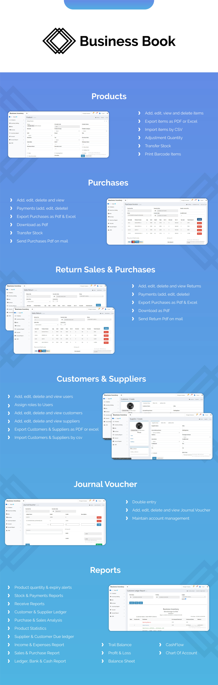 BusinessBook - Cloud-Based Online Inventory & Accounting Software - 2