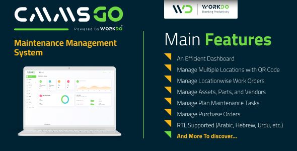 CMMSGo - Maintenance Management System    