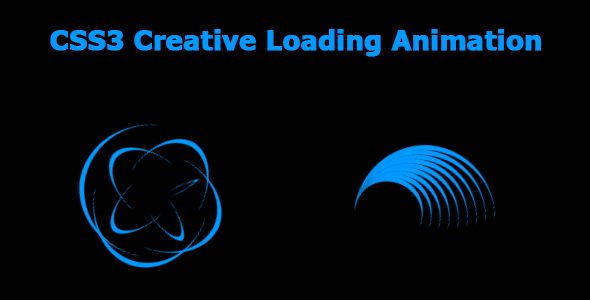 CSS3 Creative Loading Animation    