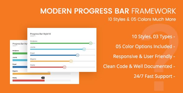 CSS3 Progressbar Framework - Code.market