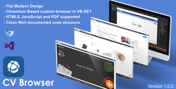 CV_Browser | Custom Chromium Based Browser    