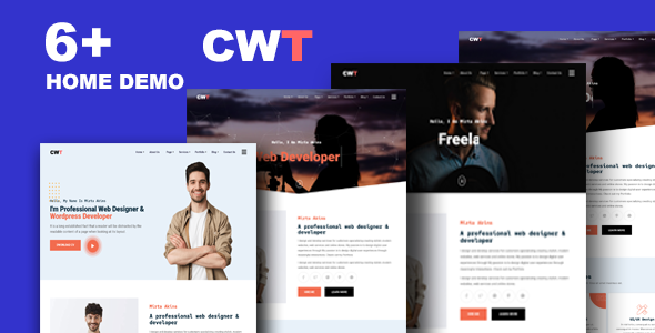 CWT - Personal Portfolio Website HTML5 Template    