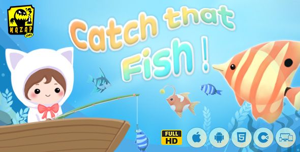 Catch that Fish - Educational Game (Construct 3)    
