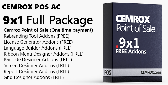 Cemrox POS AC - Comprehensive Point of Sale Net