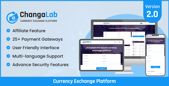 ChangaLab - Currency Exchange Platform    