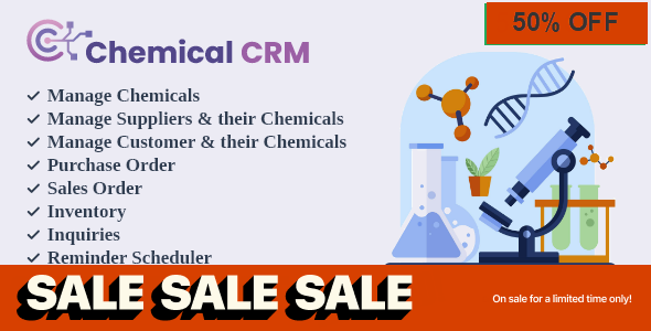 Chemical CRM and Inventory Management Net   Ecommerce