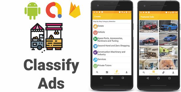 Classify Ads | Full Android Application    