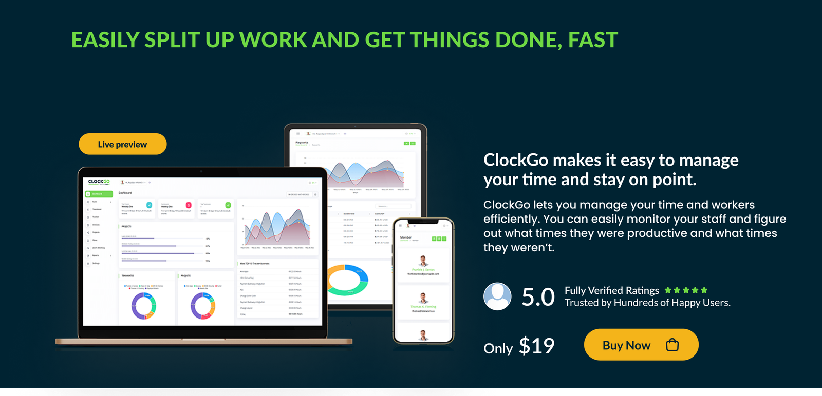 ClockGo - Time Tracking Tool - 4