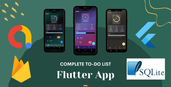 Complete Todo List Flutter App Flutter  Mobile Full Applications