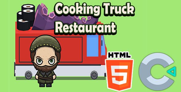 Cooking Truck Restaurant- HTML5 Game - C3P Android Food Mobile Games