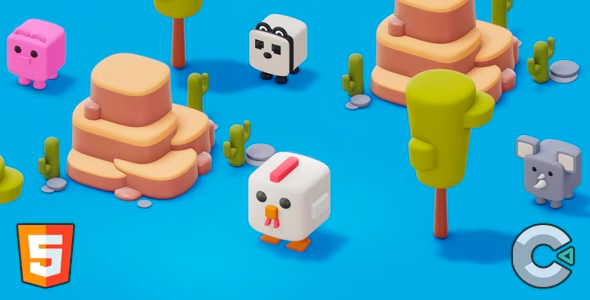 Crossy Road as a chicken 2 