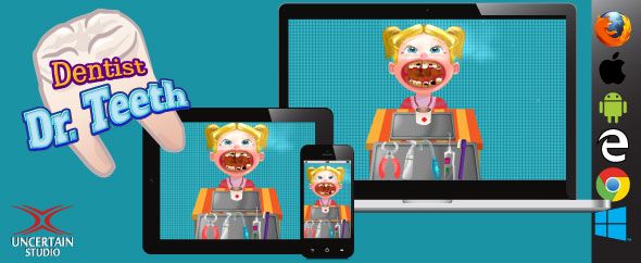 Dentist Doctor Teeth - HTML5 Game    