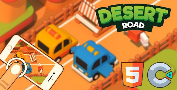 Desert Road - HTML5 Game image