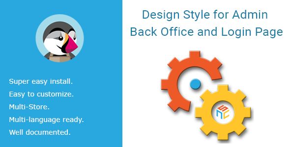 Design Style for Admin Back Office and Login Page    