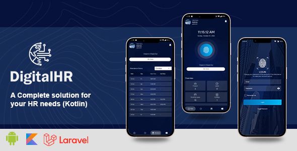 DigitalHR - A complete solution to all your HR needs (Kotlin)    