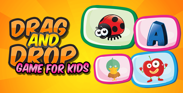 Drag and Drop Game for Kids    