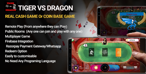 Dragon vs Tiger Real Money game Android  Mobile Games