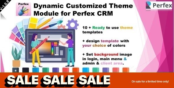 Dynamic Customized Theme Module for Perfex CRM    