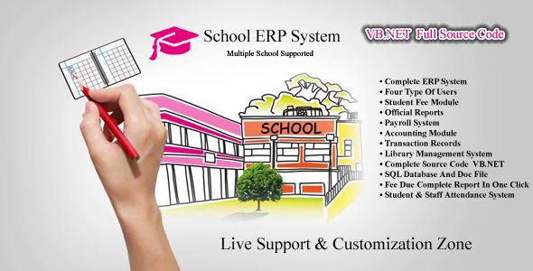 ES School ERP System Net   