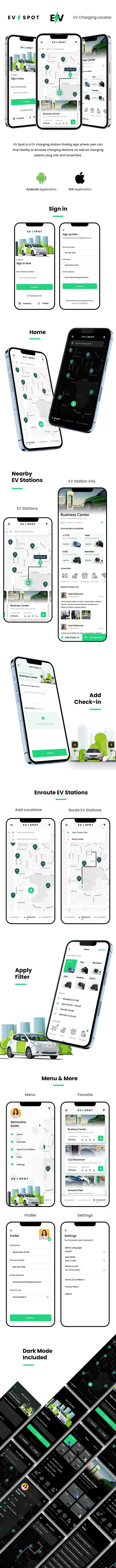 EV Charging Station App| Electric Vehicle Charging Spot App| Charging Spot Finder App| EV Spot - 3