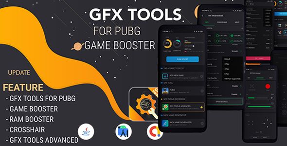 Easy GFX Tool for PUBG - Ram Boost - Game Booster - Nickname Generator Android  Mobile Full Applications