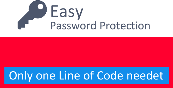Easy Password Protection    