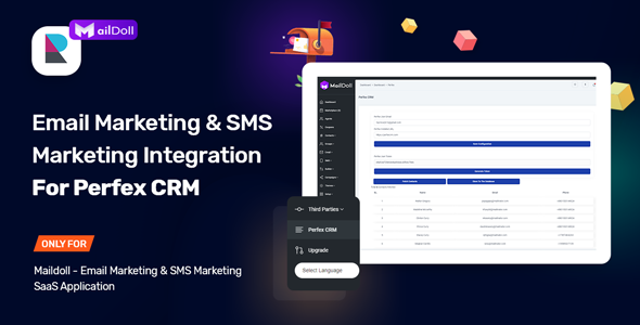Email Marketing & SMS Marketing Integration For Perfex CRM Add Ons