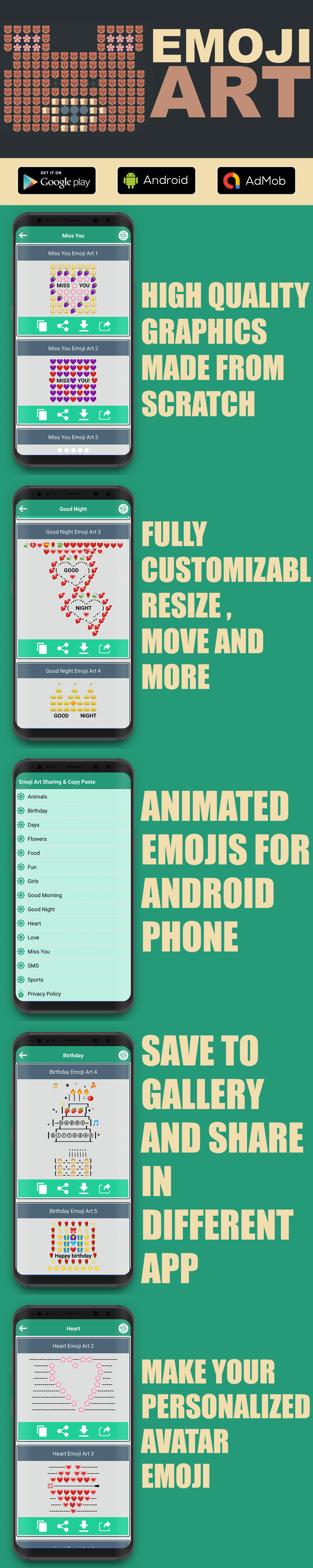 EmojiMaker | Android App | Admob - 1