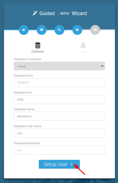 Employee attendance management system installation