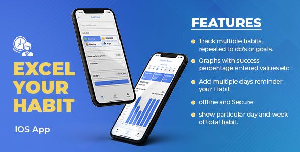 Excel Your Habit iOS App iOS  Mobile Full Applications