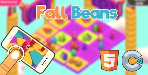 Fall Beans - HTML5 Game - Construct 3    