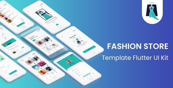 Fashion App Template Flutter 3.3 Supported    