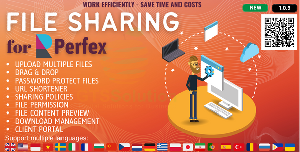 File Sharing module for Perfex CRM    